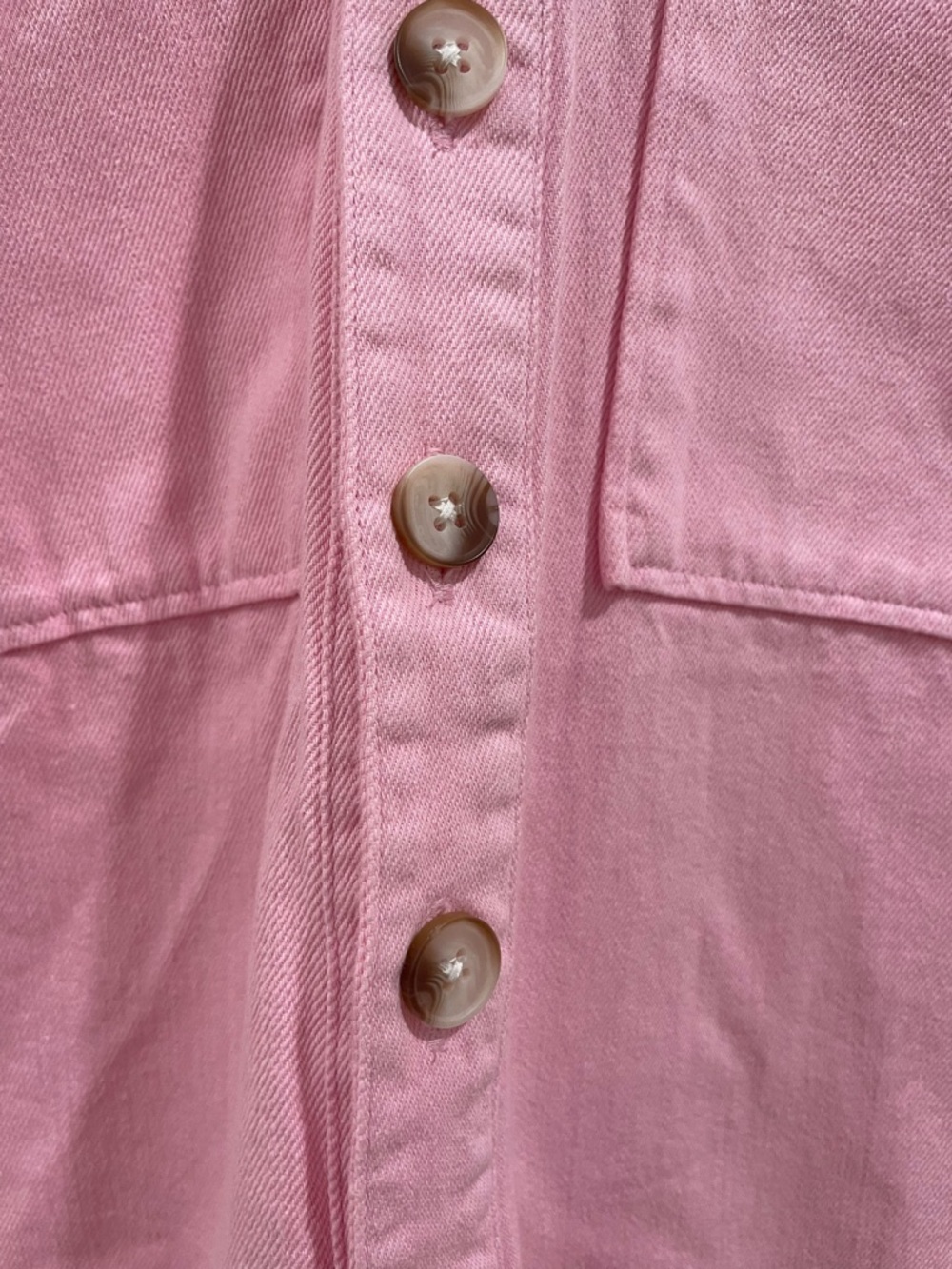 Show Me Your MuMu Range Romper Jumpsuit Pink Button Up NWT Size Medium Summer - Picture 10 of 14